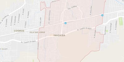 Карта на Inhoaíba