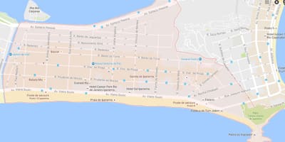 Карта на Ipanema