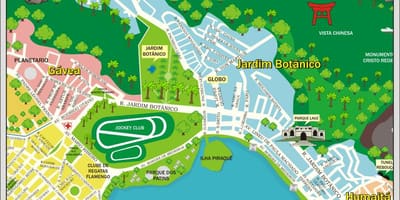 Карта на Џокеј Клуб Brasileiro