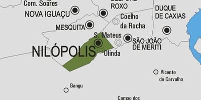 Карта на општина Nilópolis