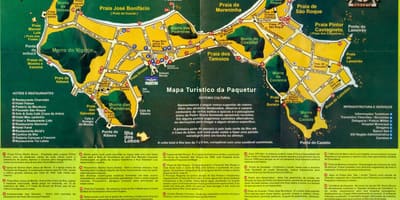 Карта на Paquetá