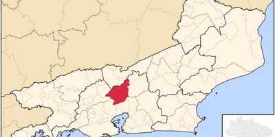 Карта на Petrópolis
