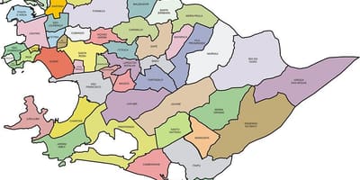Карта на Quartiers Niterói