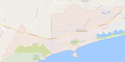 Карта на Recreio dos Bandeirantes