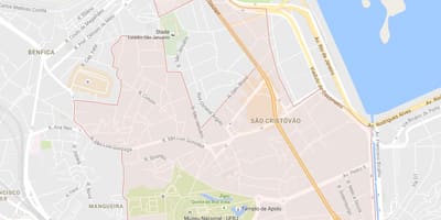 Карта на São Cristóvão