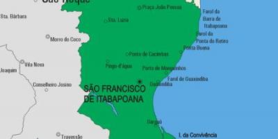 Карта на São Fidélis општината