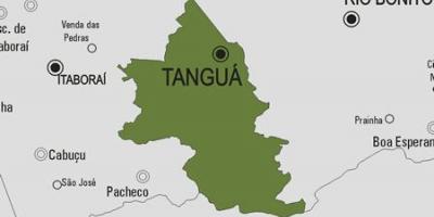Карта на општина Tanguá