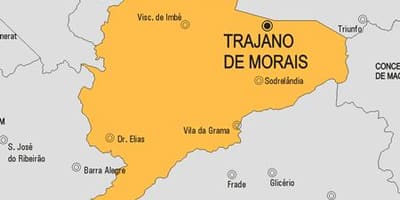 Карта на Trajano де Morais општината