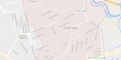 Карта на Vigário Geral